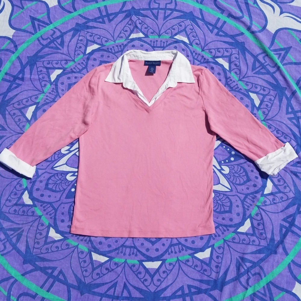 Karen Scott Knit Top